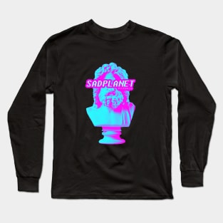 SadPlanetサドプラネット(ZeusゼウスStamp) Long Sleeve T-Shirt